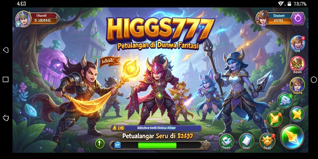 Tangkapan layar HIGGS777 yang menampilkan pengalaman gameplay Adventure yang mendebarkan.