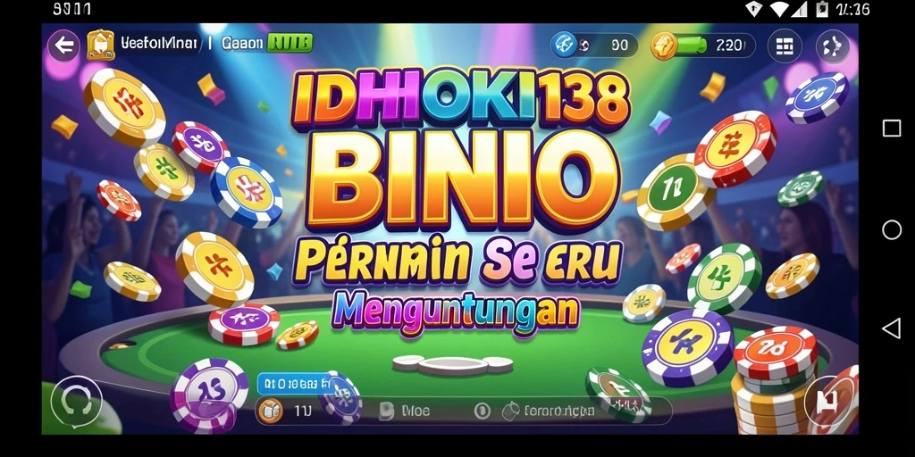 Tampilan seru gameplay bingo di IDRHOKI138