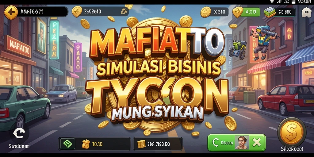Tampilan gameplay Tycoon MAFIATOTO yang menarik dan interaktif.