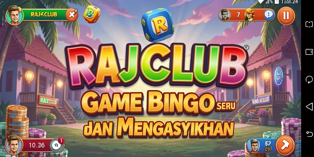 Tampilan gameplay RAJACLUB yang seru dan penuh warna.