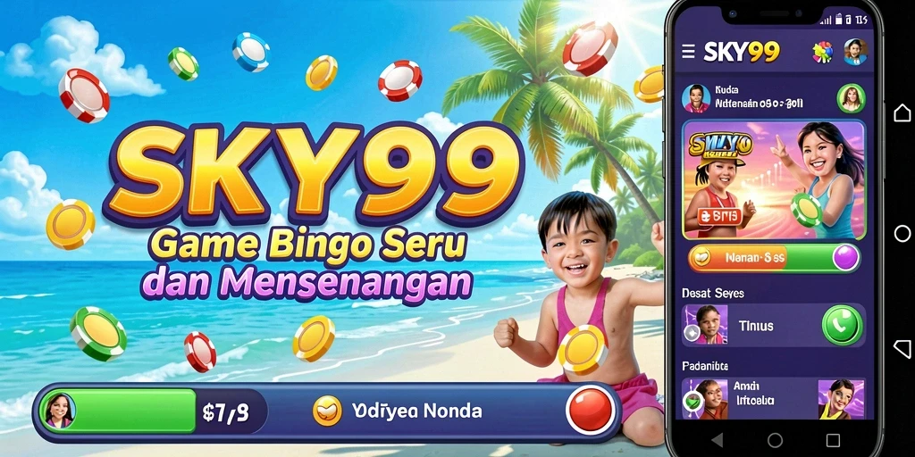 Screenshot gameplay Bingo yang seru di SKY99.